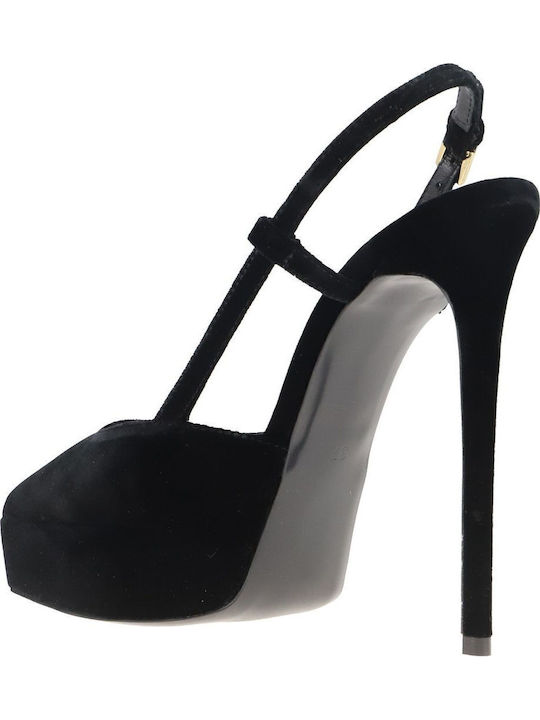 Pantofi cu toc Negre