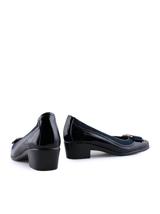 Pumps mit mittelhohem Absatz Blau