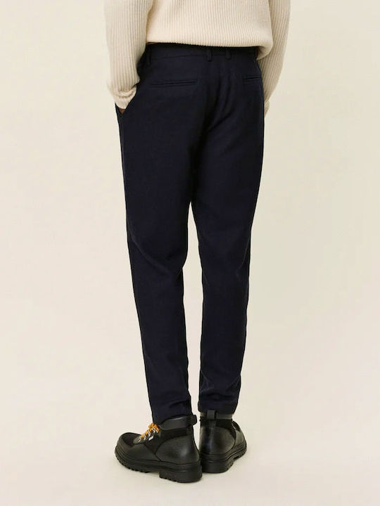 Les Deux Como Trousers Suit Dark Navy Melange