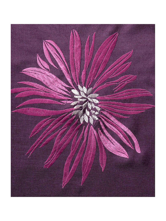 Silk Fashion Kariert 5227 Purple 85x85cm