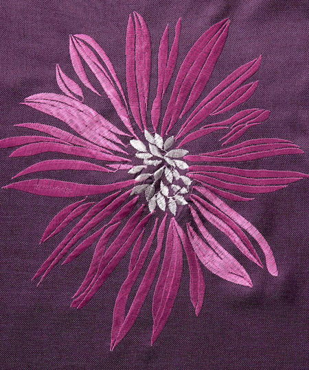 Silk Fashion Карирана Покривка За Маса 5227 Лилава 85x85см Silk Fashion Карирана Покривка За Маса 5227 Лилава 85x85см
