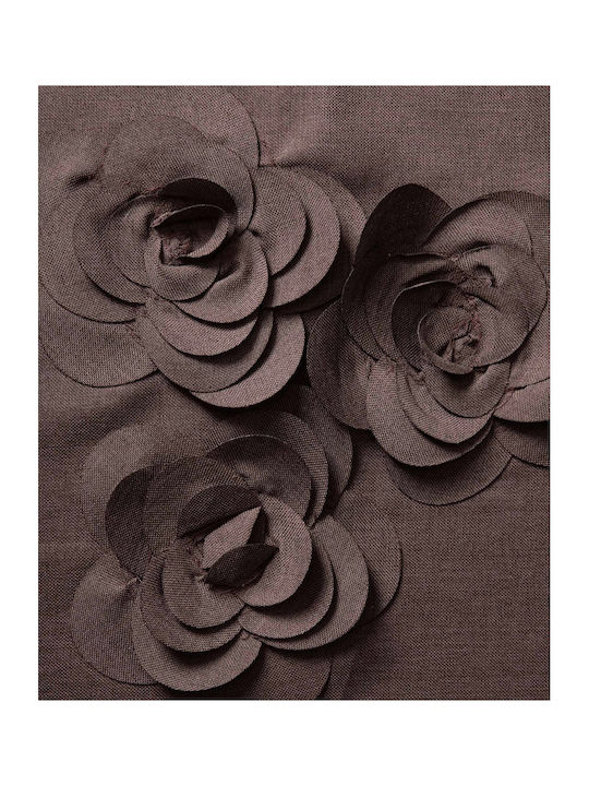 Silk Fashion Καρέ Τραπεζομάντηλο 558 Καφέ 85x85εκ.