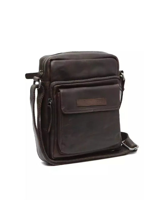 The Chesterfield Brand Leather Men's Bag Shoulder / Crossbody Brown