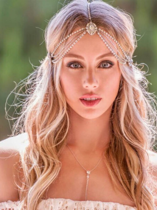 Κόσμημα Μαλλιά Στράς Ασημί Fairy Bride Ba17 Hair Duty Hrd-ba17