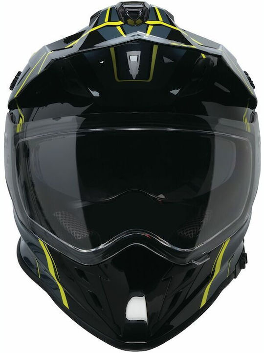 Z1R Range Voyager Black/Yellow Κράνος Μηχανής On-Off ECE 22.06 με Sunvisor