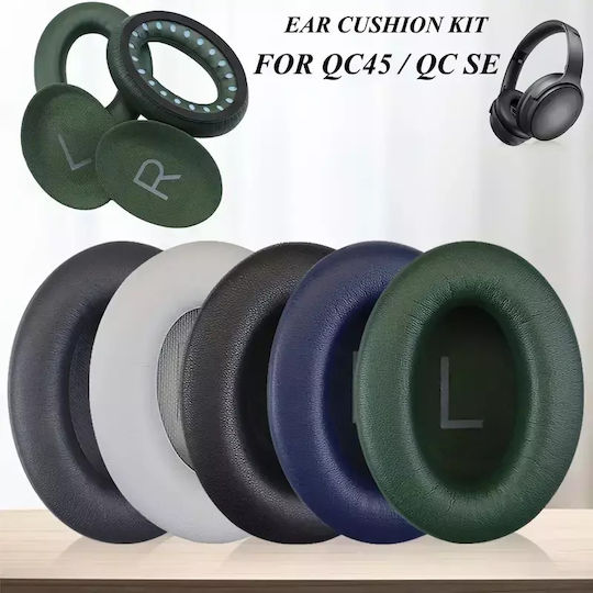 Ανταλλακτικά Μαξιλαράκια Bose Quietcomfort 45 Qc45 Se Qc Se Ζεύγος-μαύρο