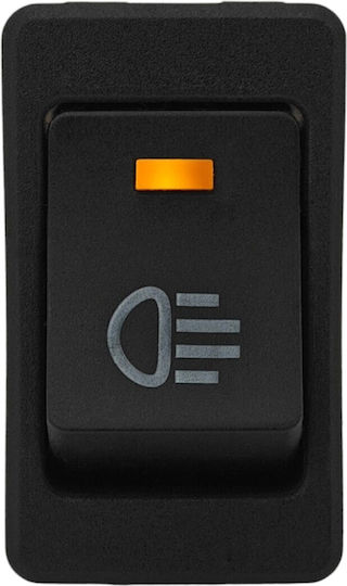 Ein-Aus-Schalter LED Rastknopf 12V