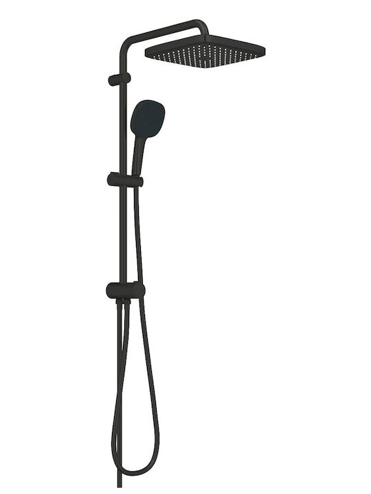 Grohe Coloană de duș fără Baterie 116cm Neagră Grohe Coloană de duș fără Baterie 116cm Neagră
