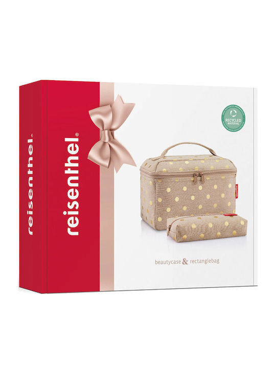 Set Toiletry Bag in Brown color