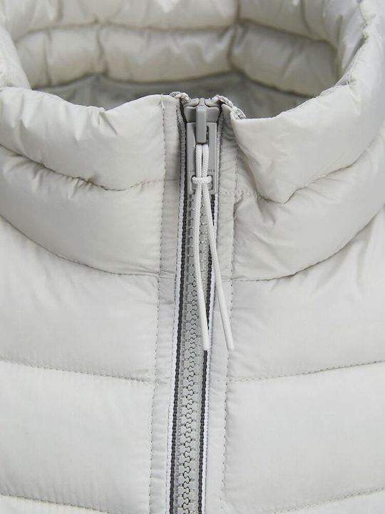 Sleeveless Jacket Gray