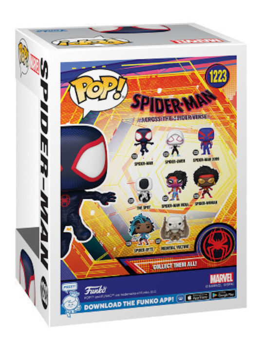 Funko Pop! Marvel: Omul-Păianjen în Spider-Verse - Spider-Man 1223 Ediție Specială
