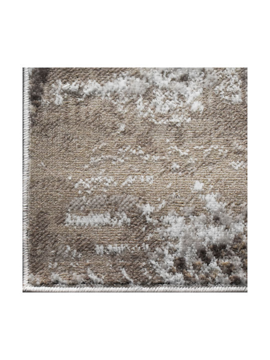 Saray Home Springs Σετ Μοντέρνα Χαλιά Κρεβατοκάμαρας Καφέ Beige Caramel-d.beige SPG06 SET 3τμχ