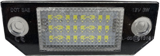 Rückleuchten für das hintere Nummernschild Ford Focus Focus C-max 2003+ 2 Stück