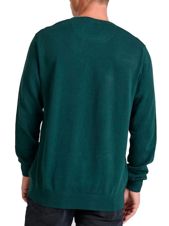 Funky Buddha Sweater Green Melange