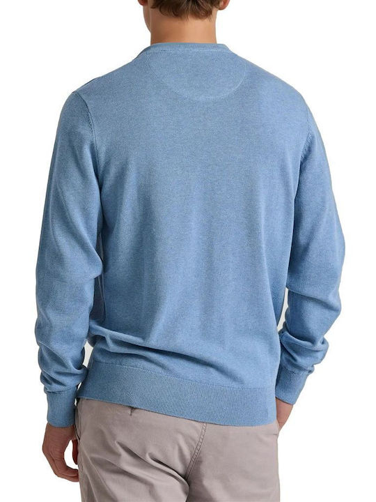 Funky Buddha Sweater Light Blue Mélange