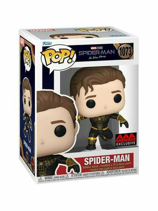 Funko Pop! Marvel: Spider-Man (Black Suit) Bobble-Head Special Edition