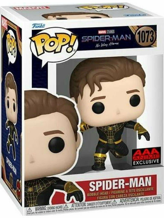Funko Pop! Marvel: Spider-Man (Costum Negru) Bobble-Head Ediție Specială Funko Pop! Marvel: Spider-Man (Costum Negru) Bobble-Head Ediție Specială