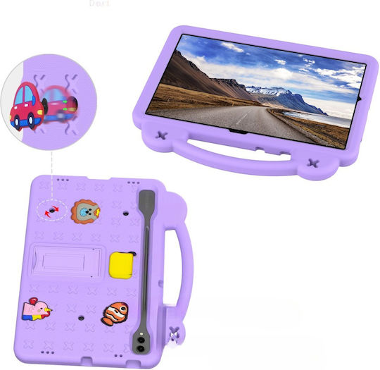 Back Cover Durabilă Pentru Copii Violet Samsung Galaxy Tab S10+ Plus