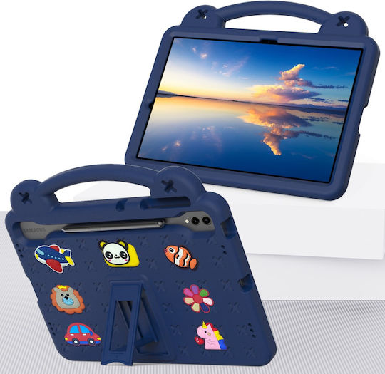 Задна Корица Издръжлива За Деца Тъмносин (Samsung Galaxy Tab S10+ Плюс)