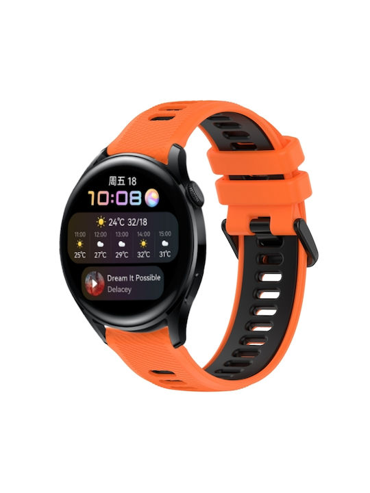 Sport Curea Silicon Portocaliu (Huawei Watch GT Runner)