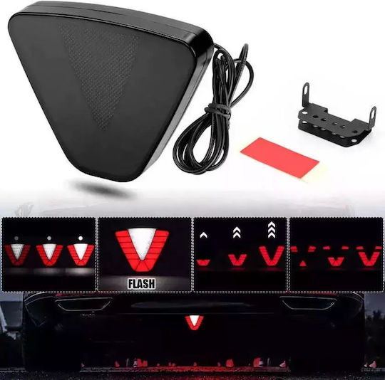 LED Car Light 12V V-Shaped Brake Function Type F1