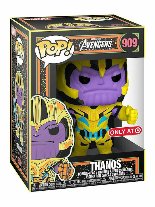 Funko Pop! Marvel: Thanos (Blacklight) Bobble-Head Special Edition