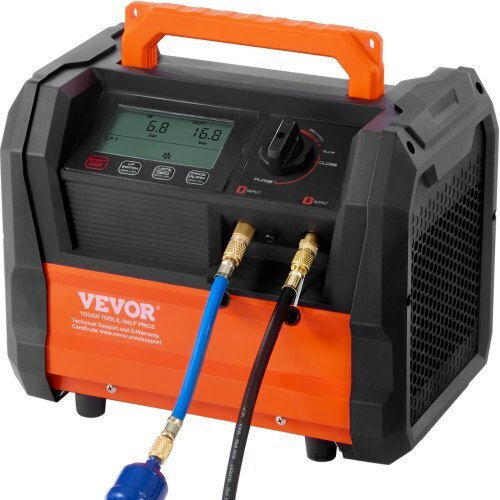 Vevor Преносима Машина за Възстановяване на Хладилен Агент 1 Hp Двоен Цилиндър