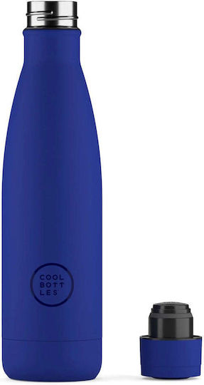 Cool Bottles Μπουκάλι Θερμός Ανοξείδωτο 500ml Μπλε