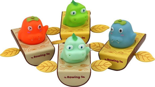 Dinosaur In A Boat Bath Toy (Various Designs/Assortment of Designs) 1pc
