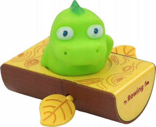 Dinosaur In A Boat Bath Toy (Various Designs/Assortment of Designs) 1pc