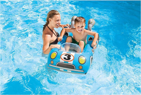 Intex Aufblasbares Kinderboot Hellblaue Auto