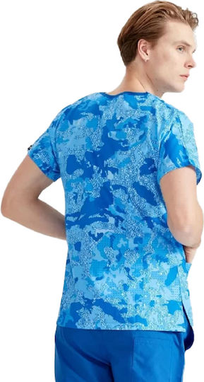 Northcure Unisex Ιατρική Μπλούζα Μπλε