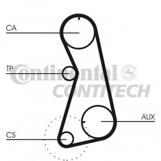 Seat Alhambra 7v8 7v9 Distribution Kit Contitech Ct630k1