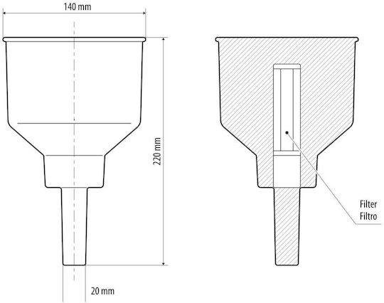 Lampa L6703.6 Χωνί