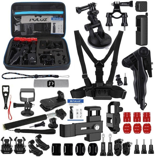 Puluz Set de Accesorii PKT47 Camouflage pentru Camere de Acțiune DJI / GoPro / Universal