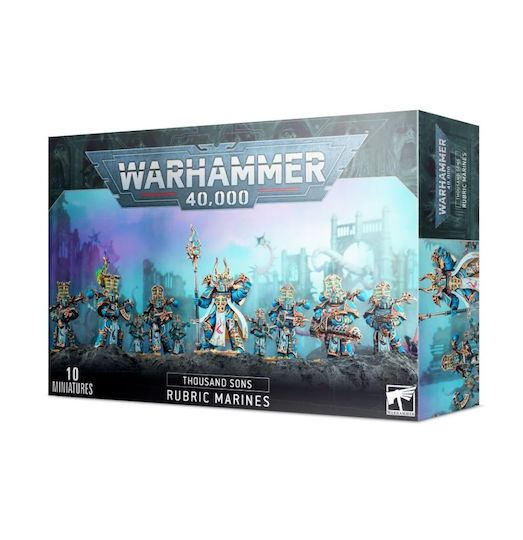 Games Workshop Warhammer 40000 Thousand Sons Rubric Marines