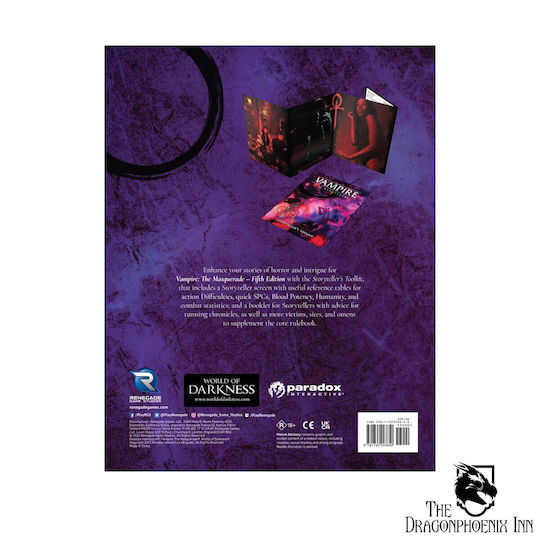 Renegade Game Studios Vampir: Die Maskerade DM Bildschirme