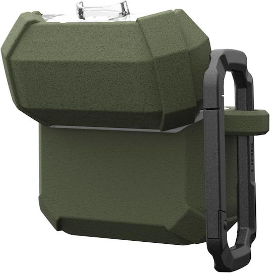 UAG Plasma Husă cu cârlig Olive Drab Khaki pentru Apple AirPods 4