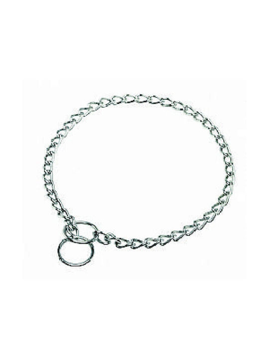 Dogness Πνίχτης Αλυσίδα σε Ασημί χρώμα 2mm x 40cm