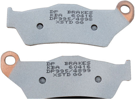 DP Brakes Τακάκια Μοτοσυκλέτας Πίσω για Ducati Multistrada Ktm 990 Adventure