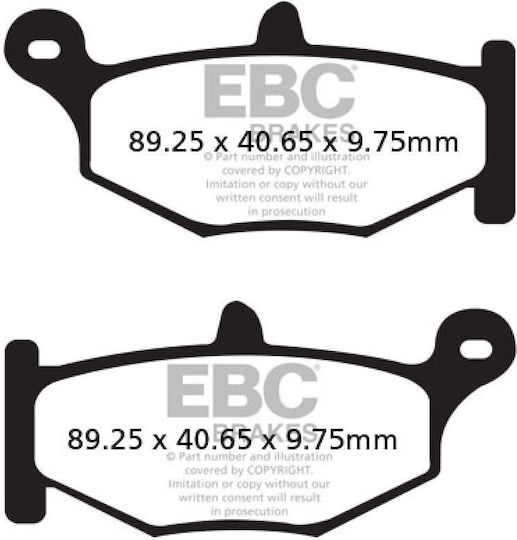 EBC Motorcycle Brake Pads FA419V
