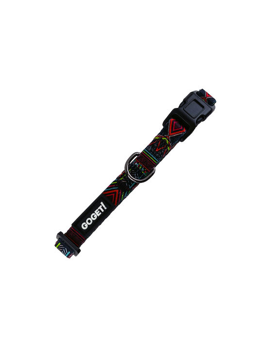 Goget Neoprene Kaleidoscope Red Dog Collar M 2x50cm