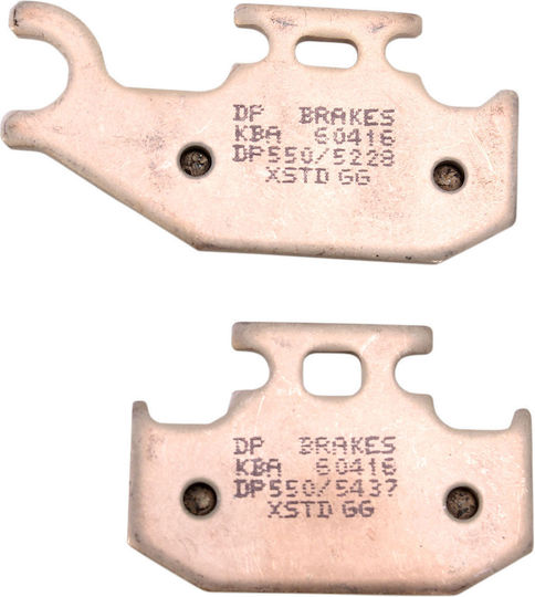 DP Brakes Τακάκια Μοτοσυκλέτας Πίσω
