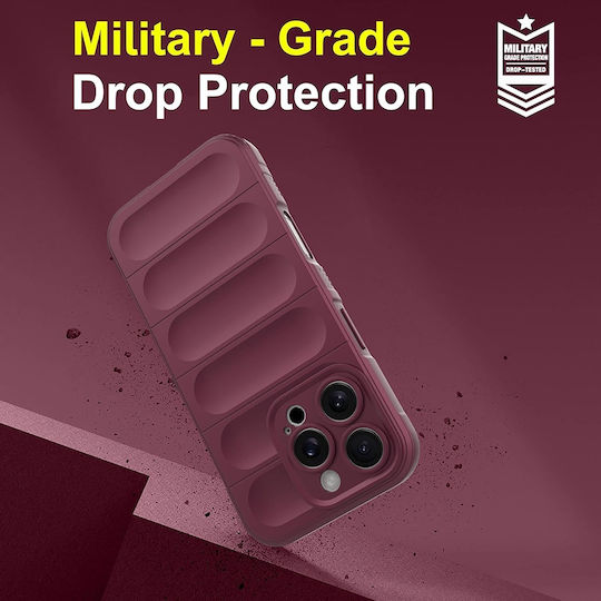 Techsuit Magic Back Cover Silicone Burgundy (Xiaomi 14T)