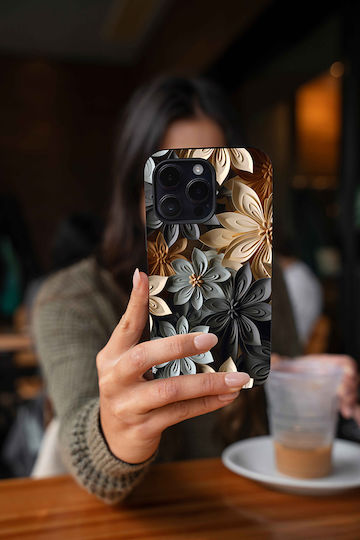 Θήκη Sonique 3d Flower Series Samsung Galaxy A51 Γκρι