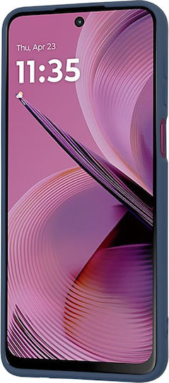 Techsuit Softflex Back Cover Silicone Navy Blue (Motorola Moto G55, Techsuit)