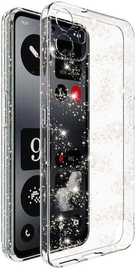 Techsuit Sparkleskin Back Cover Silicon Transparent (Nimic CMF Telefon 1)