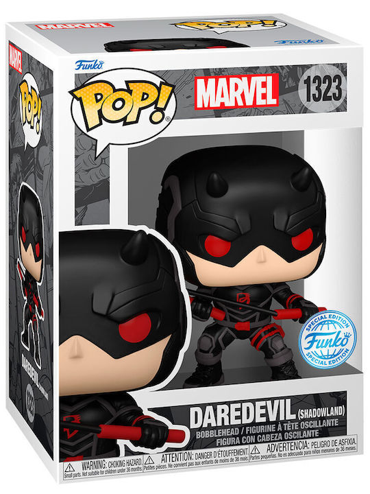 Funko Pop! Marvel: Daredevil (Shadowland) Bobble-Head Special Edition Funko Pop! Marvel: Daredevil (Shadowland) Bobble-Head Special Edition