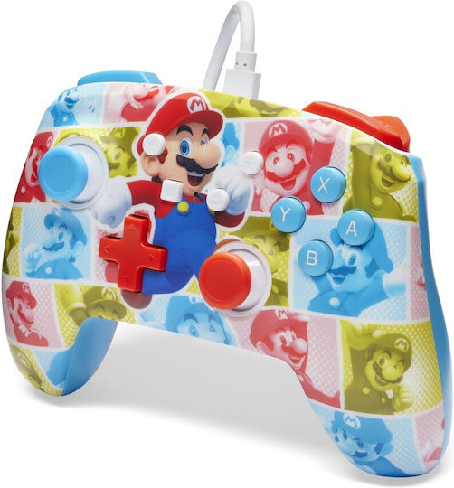 PowerA Enhanced Wired Gamepad for Switch Multicolour