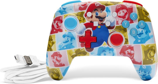 PowerA Enhanced Wired Gamepad for Switch Multicolour